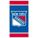 Osuška NHL New York Rangers , Barva - Červeno-modrá , Rozměr textilu - 70x140