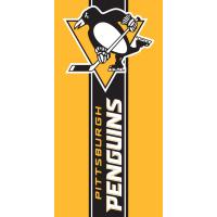 Osuška NHL Pittsburgh Penguins Belt , Barva - Čierna , Rozměr textilu - 70x140