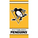 Osuška NHL Pittsburgh Penguins , Barva - Žltá , Rozměr textilu - 70x140