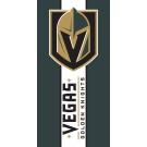 Osuška NHL Vegas Golden Knights Belt , Barva - Tmavo šedá , Rozměr textilu - 70x140