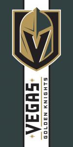 Osuška NHL Vegas Golden Knights Belt , Barva - Tmavo šedá , Rozměr textilu - 70x140