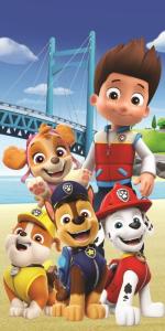 Osuška Paw Patrol Most , Barva - Barevná , Rozměr textilu - 70x140