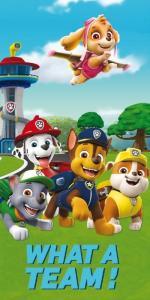 Osuška Paw Patrol Team , Rozměr textilu - 70x140