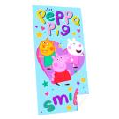 Osuška PEPPA PIG , Barva - Modrá , Rozměr textilu - 70x140