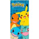 Osuška Pokémon , Barva - Modrá , Rozměr textilu - 70x140