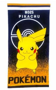 Osuška Pokémon , Barva - Žltá , Rozměr textilu - 70x140