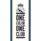 Osuška Real Madrid One Color One Club , Barva - Bielo-modrá , Rozměr textilu - 70x140