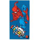 Osuška Spiderman , Barva - Modrá , Rozměr textilu - 70x140