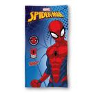 Osuška Spiderman symboly , Barva - Modro-červená , Rozměr textilu - 70x140