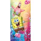 Osuška Sponge Bob a Patrick , Barva - Barevná , Rozměr textilu - 70x140