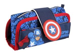 Peračník na suchý zips AVENGERS CAPTAIN AMERICA , Barva - Tmavo modrá