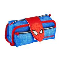 peračník na suchý zips Spiderman , Barva - Modro-červená