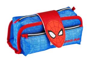 peračník na suchý zips Spiderman , Barva - Modro-červená