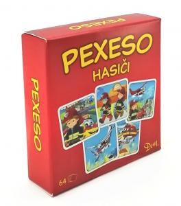 Pexeso Hasiči v krabičke , Barva - Červená