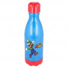 PLASTOVÁ FĽAŠA SUPER MARIO , Velikost lahve - 550 ml , Barva - Modrá