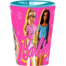 Plastový kelímek Barbie růžový , Velikost lahve - 260 ml , Barva - Malinová