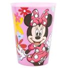 PLASTOVÝ KELÍMEK MINNIE , Velikost lahve - 260 ml , Barva - Ružová