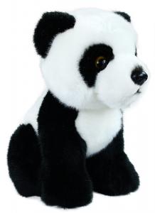 Plyšová panda 18 cm , Barva - Bielo-čierna