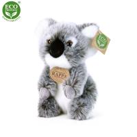 Plyšový medvedík koala 18 cm , Barva - Šedá