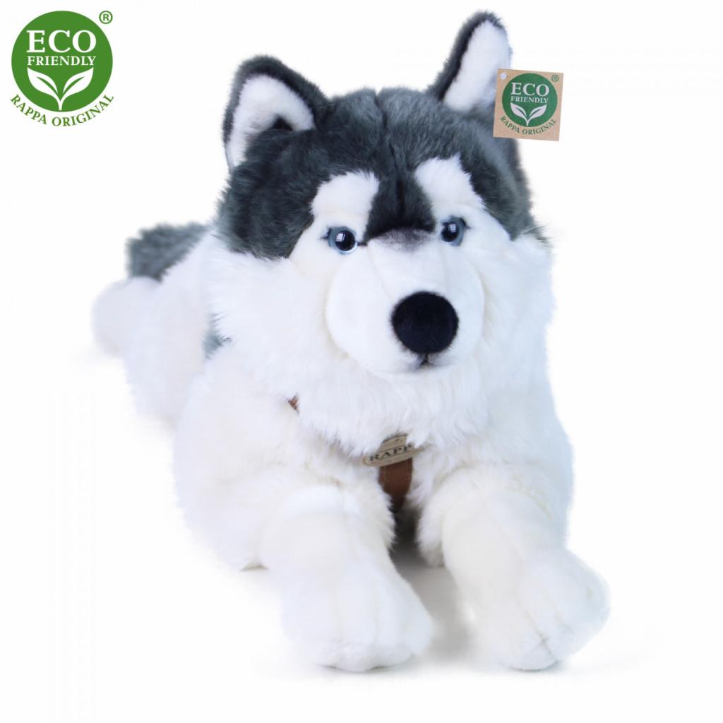 Plyšový pes husky 60 cm ECO-FRIENDLY