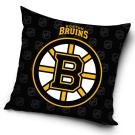 Polštářek NHL Boston Bruins Shields , Barva - Černo-žlutá , Rozměr textilu - 40x40