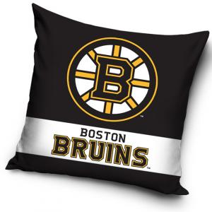 Vankúšik NHL Boston Bruins , Barva - Černo-žlutá , Rozměr textilu - 40x40