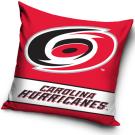 Polštářek NHL Carolina Hurricanes , Barva - Červená , Rozměr textilu - 40x40