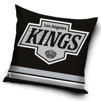 Polštářek NHL Los Angeles Kings Black , Barva - Čierna , Rozměr textilu - 40x40