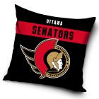 Polštářek NHL Ottawa Senators Black , Barva - Černo-červená , Rozměr textilu - 40x40