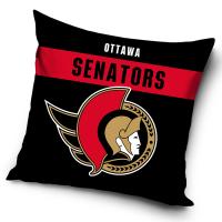 Vankúšik NHL Ottawa Senators Black , Barva - Černo-červená , Rozměr textilu - 40x40