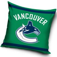 Vankúšik NHL Vancouver Canucks , Barva - Zelená , Rozměr textilu - 40x40