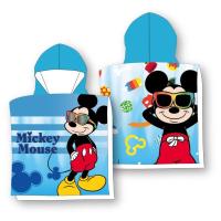 Pončo Mickey blue , Barva - Světlo modrá , Rozměr textilu - 50x100