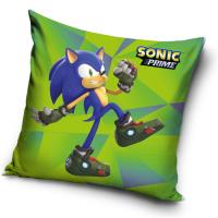Povlak na polštářek Ježek Sonic the Hedgehog , Barva - Zelená , Rozměr textilu - 40x40
