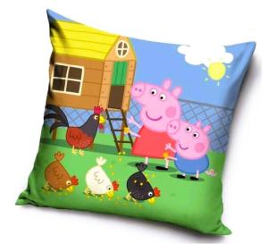 Obliečka na vankúšik Peppa Pig , Barva - Barevná , Rozměr textilu - 40x40