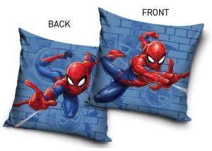 Povlak na polštářek Spider-Man Síla Pavučiny , Barva - Modrá , Rozměr textilu - 40x40