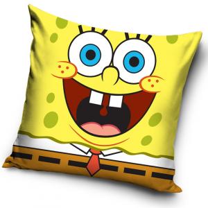 Povlak na polštářek Sponge Bob , Barva - Žltá , Rozměr textilu - 40x40