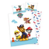 Obliečky do postieľky Paw Patrol , Barva - Bielo-modrá , Rozměr textilu - 100x135