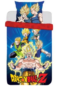 obliečky Dragon Ball Z , Barva - Modrá , Rozměr textilu - 140x200