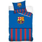 Obliečky FC Barcelona Half of Stripes , Barva - Modrá , Rozměr textilu - 140x200
