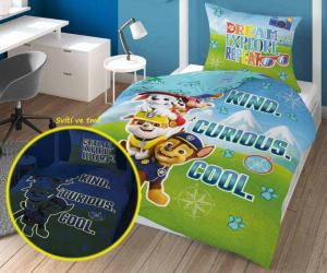 Povlečení Paw Patrol dream svítící , Barva - Barevná , Rozměr textilu - 140x200