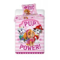 Obliečky Paw Patrol Pup Power , Barva - Ružová , Rozměr textilu - 140x200