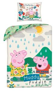 Obliečky Peppa Pig playtime , Barva - Barevná , Rozměr textilu - 140x200