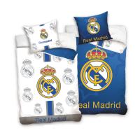 Obliečky Real Madrid Blue and White , Barva - Modrá , Rozměr textilu - 140x200