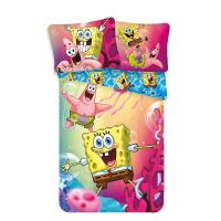 OBLIEČKY SPONGE BOB , Barva - Barevná , Rozměr textilu - 140x200