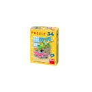 Puzzle Krtko 54 mini , Barva - Žltá