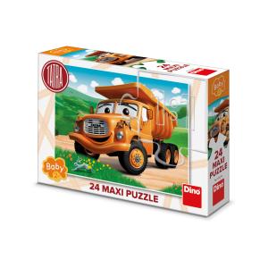 Puzzle Tatra na lúke 24 maxi , Barva - Oranžová