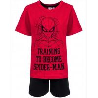 Pyžamo Spiderman , Velikost - 104 , Barva - Červeno-černá