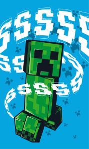 Ručník Minecraft Creeper Explode 30x50 cm , Rozměr textilu - 30x50