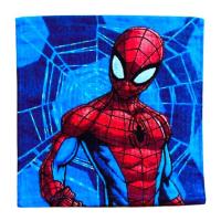 Ručník na obličej Spiderman , Barva - Modrá , Rozměr textilu - 30x30