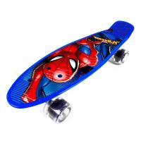 Skateboard - pennyboard Spiderman , Barva - Modrá